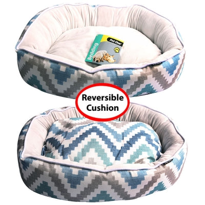 Dog Bed Avoca Oval - Blue