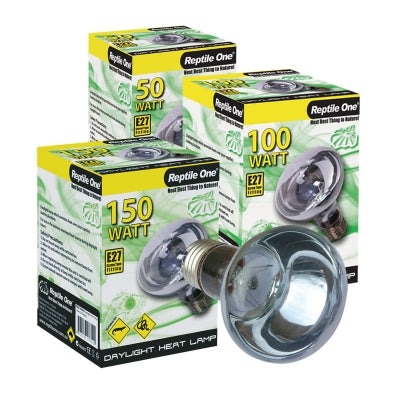 Reptile One Daylight Heat lamps E27 screw fiting