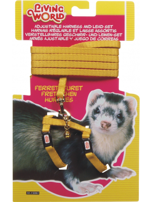 Living World Ferret Harness+Lead set