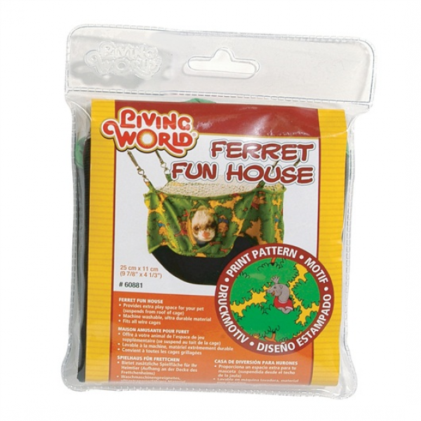 Living World Ferret Fun House 25cm