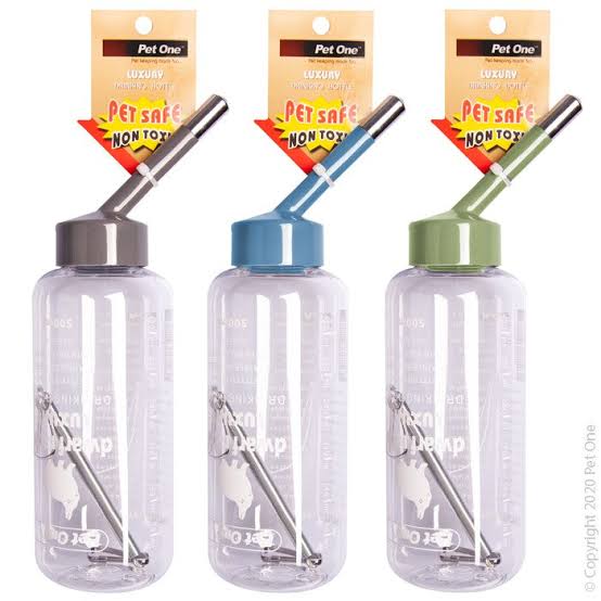 Deluxe Clear Drinking Bottle