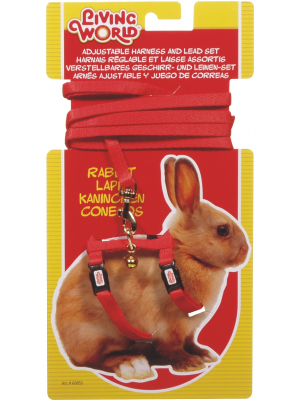 Living World Rabbit Harness/Lead set