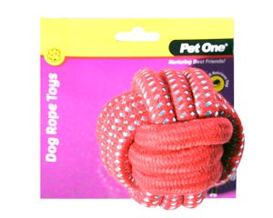 Dog Toy Rope Ball 