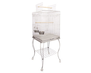 Bird/Parrot Cage & Stand with Wheels