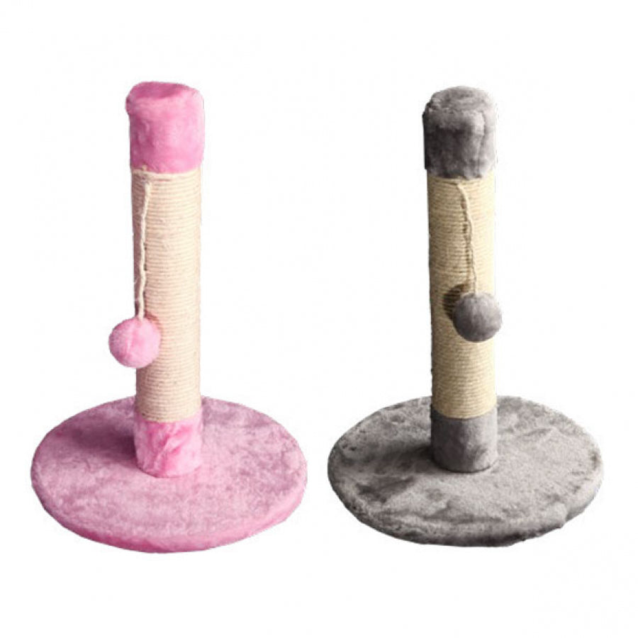Scratching Tree Post With Ball