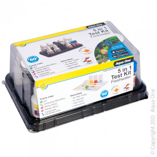 5 in 1 Freshwater Test Kit