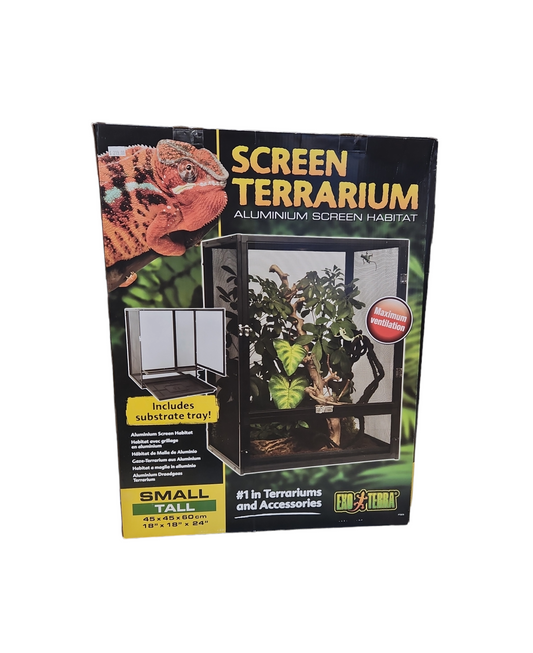 Exo-Terra Screen Terrarium Habitat SMALL TALL