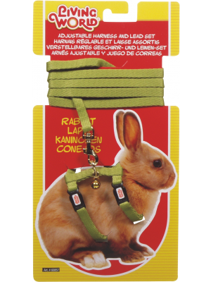 Living World Rabbit Harness/Lead set